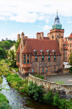Edinburgh, İskoçya'da pitoresk Dean köy