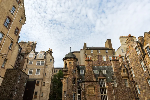 Byggnader på Lady trappor Stäng i Edinburgh — Stockfoto