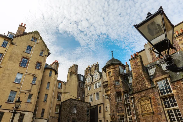 Edifícios em Lady Stairs Close em Edimburgo — Fotografia de Stock