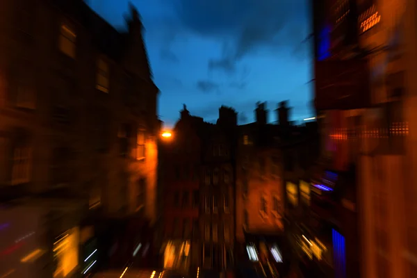 Edinburgh tarihi kentin zoom resim — Stok fotoğraf