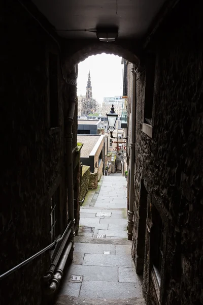 Zastánci blízko v Edinburghu, Skotsko — Stock fotografie