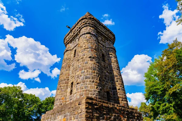 Foto Torre Bismarck Parque Hardt Wuppertal Alemanha — Fotografia de Stock