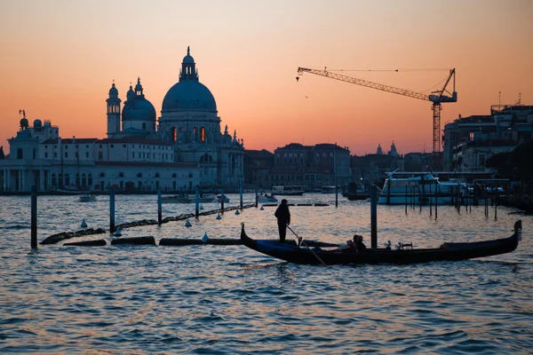 Sonnenuntergang in Venedig — Stockfoto