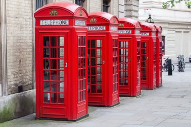 Phone boxés in London