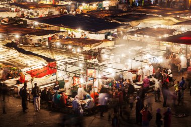 Marakeş, Fas geleneksel cookshops