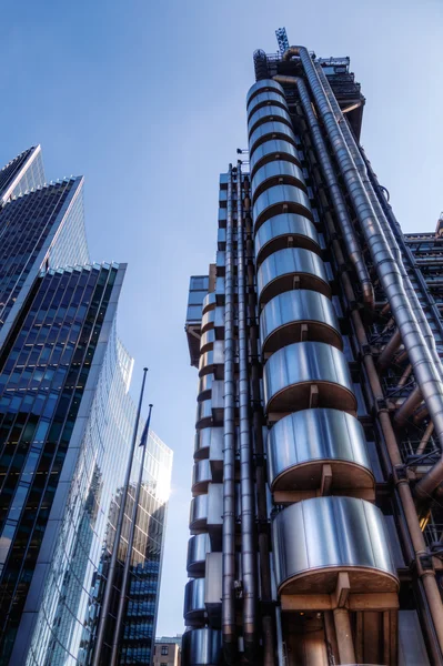 Lloyds budynku w centrum Londynu — Zdjęcie stockowe