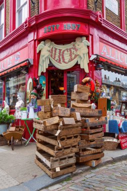 Sahaf ve Portobello Road Londra, İngiltere