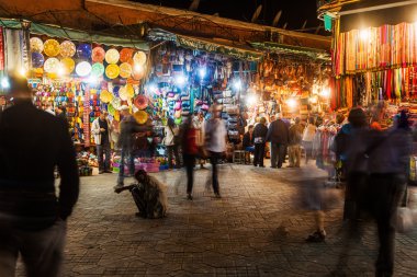Marakeş, Fas souks içinde