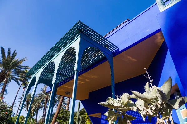 Majorelle Bahçe Marrakesh, morocco — Stok fotoğraf