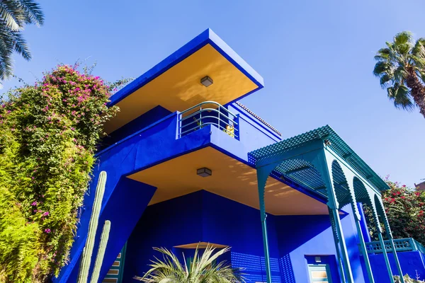 Jardim Majorelle em Marraquexe, Marrocos — Fotografia de Stock