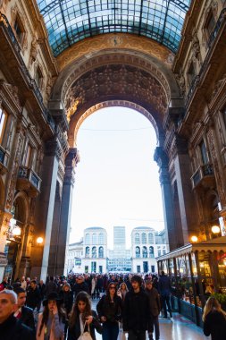 Galleria Vittorio Emanuele II Milano, İtalya