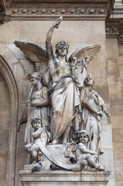 Detay Palais Garnier'e Paris, Fransa