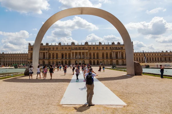 Zahrady paláce ve Versailles — Stock fotografie