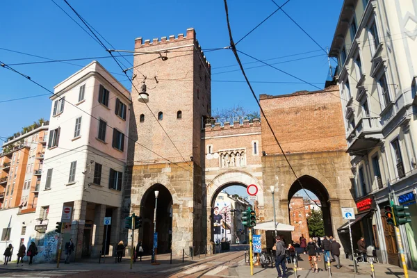 Porta Ticinese en Milán, Italia — Foto de Stock