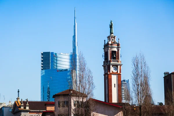 Міський пейзаж Мілан, Італія — стокове фото