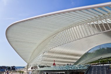 Guillemins istasyonu Liege, Belçika