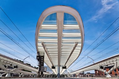 Guillemins istasyonu Liege, Belçika