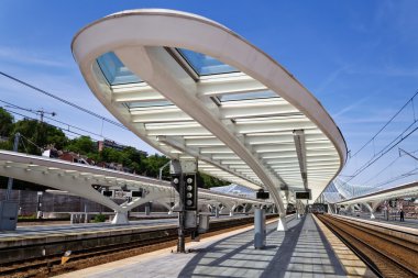 Guillemins istasyonu Liege, Belçika