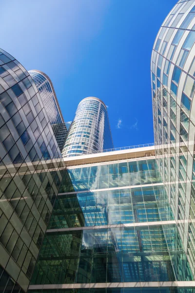 Skyscraper Coeur Defense in the financial district la Defense in Paris, France — Stock Photo, Image