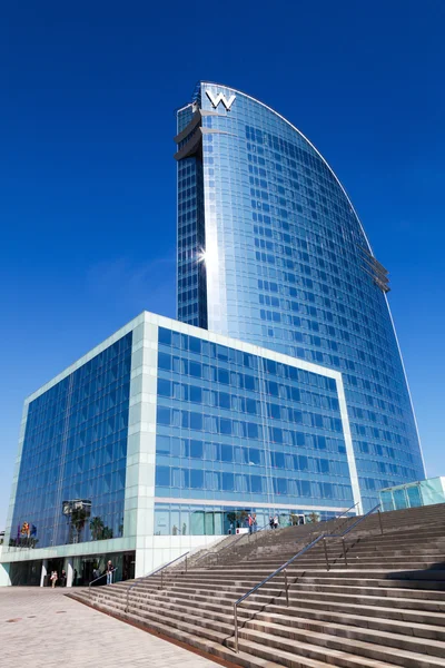 Hotel Barcelona W en Barcelona, España — Foto de Stock