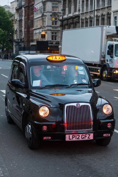 Traditionele Londen taxi — Stockfoto