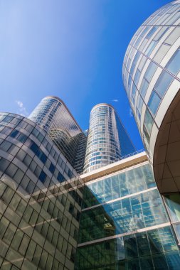 Coeur savunma Kulesi finansal bölgesinde La Defense, Paris, Fransa