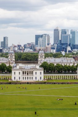 Kraliçe'nin Greenwich Canary Wharf gökdelenler içinde belgili tanımlık geçmiş ile evde