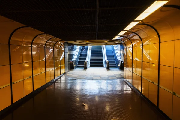 Underpass of a metro station in Bonn, Germany — Stock Photo, Image