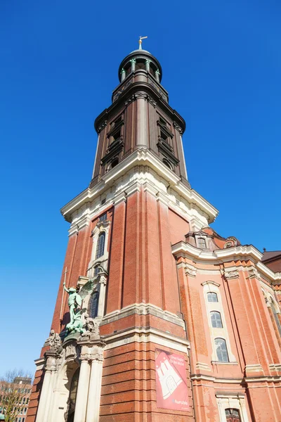 St. Michael's Church in Hamburg, Germany — Stock Photo, Image