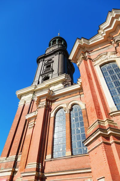 St. Michael'ın Kilisesi Hamburg, Almanya — Stok fotoğraf