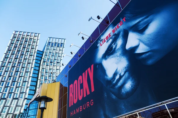 Tančící věže v Hamburku, Německo — Stock fotografie