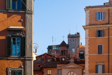 Roma, İtalya'nın eski şehir eski binalar