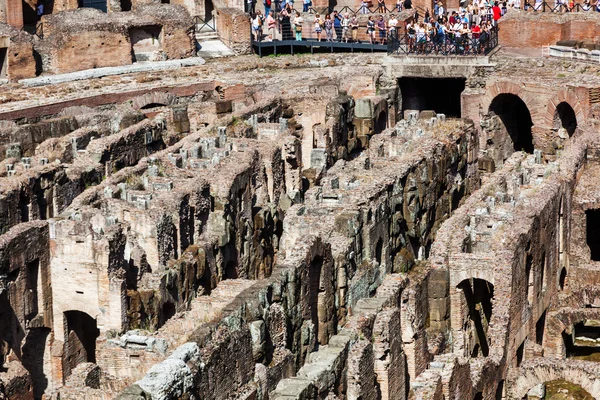 Vista interior del coliseo en Roma, Italia . —  Fotos de Stock