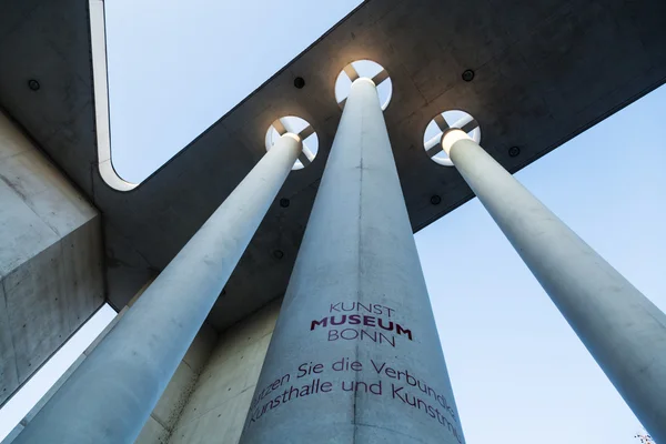 Columns at the Art Museum in Bonn, Germany — Stock Photo, Image