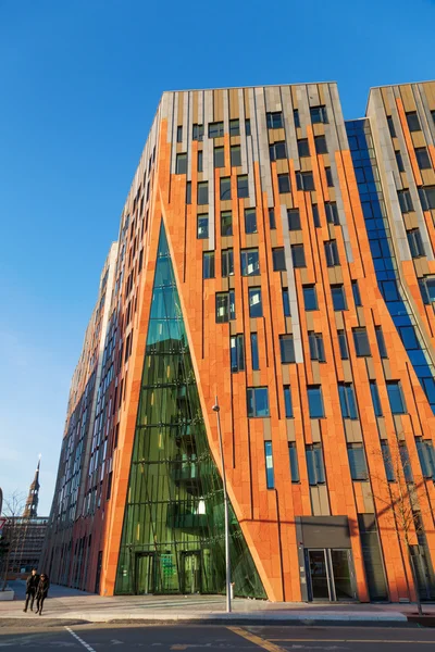 Sumatra building in the HafenCity of Hamburg, Germany — Stock Photo, Image
