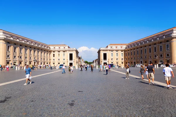 St Peters Meydanı Roma, İtalya — Stok fotoğraf