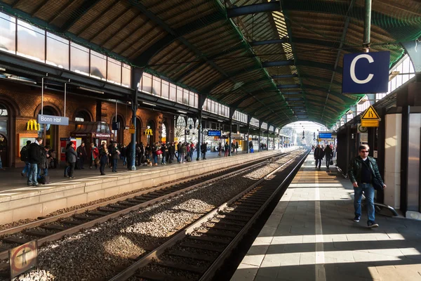 Hlavní nádraží v Bonnu, Německo — Stock fotografie