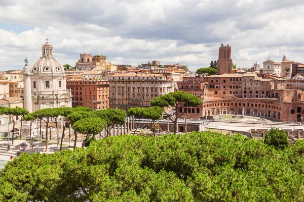 Stadsbilden i det antika Rom — Stockfoto