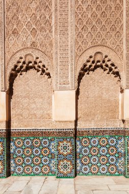 Medine Marakeş, Fas içinde Ben Youssef medreseler