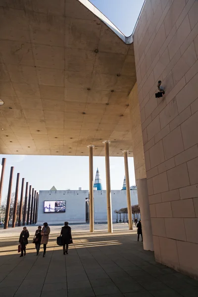 Museum van kunst en de kunst en tentoonstelling hall van Duitsland in Bonn, Duitsland — Stockfoto