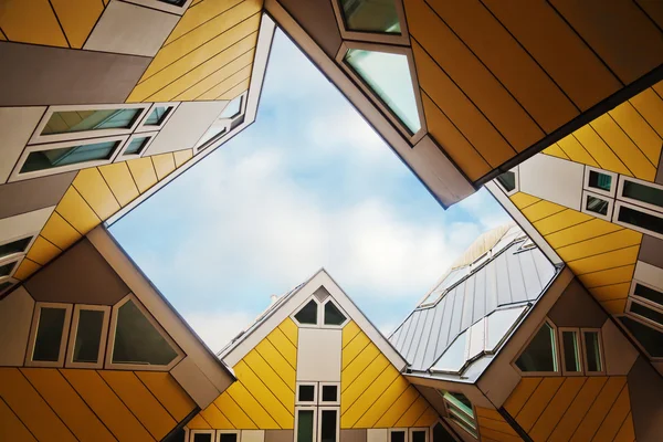 Küp evlerden mimar Piet Blom Rotterdam, Hollanda