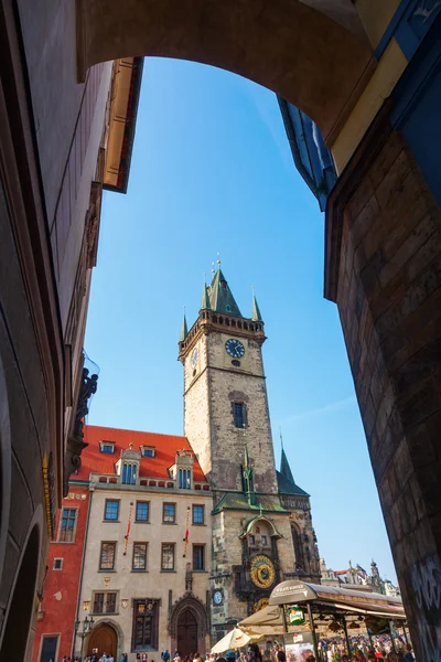 Schilderachtige oude stad van Praag, beschermd door Unesco werelderfgoed — Stockfoto