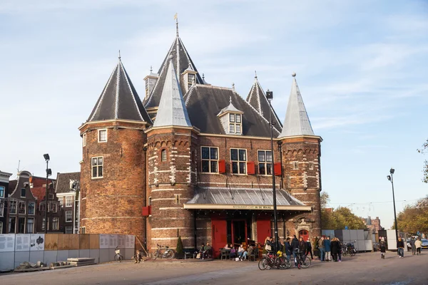 The waag in amsterdam, Niederlande — Stockfoto
