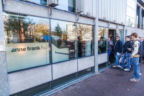 Casa de Ana Frank en Amsterdam, Países Bajos — Foto de Stock