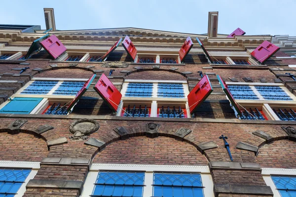 有名なレンブラントの家、アムステルダム、オランダの博物館 — ストック写真
