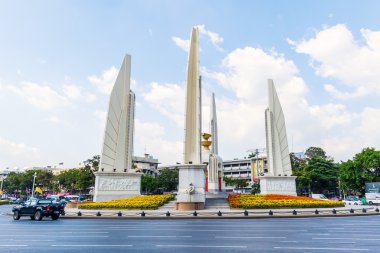 Bangkok, Tayland 'daki Demokrasi Anıtı