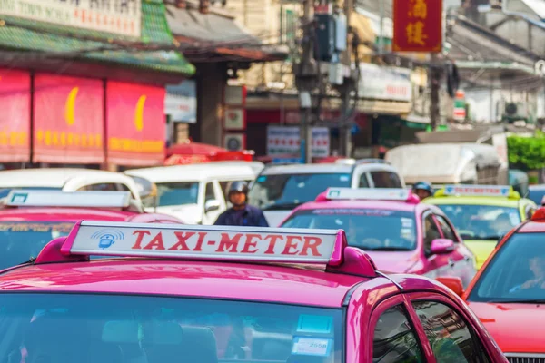 Scena di strada a Chinatown, Bangkok, Thailandia — Foto Stock