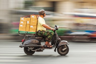 Bangkok, Tayland için servis parsel