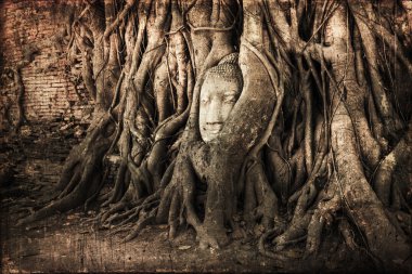 WAT Ratchaburana, harabe tarihi park Ayutthaya, Tayland Budist tapınağı