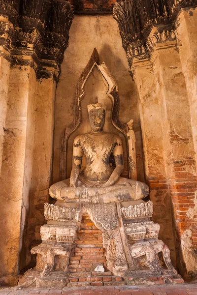 Wat Chaiwatthanaram v Ayutthaya, Thajsko — Stock fotografie